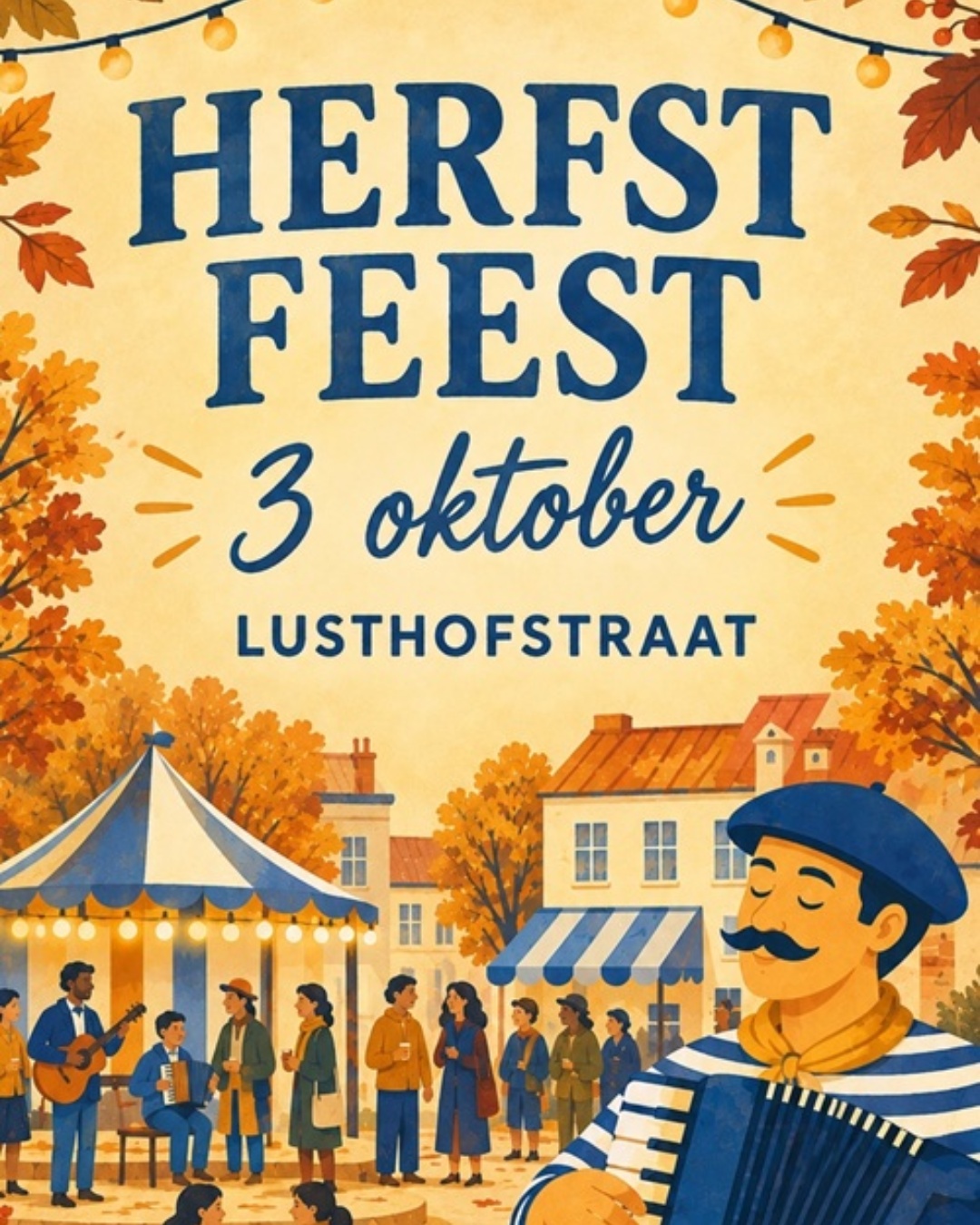 Herfstfeest in de Lusthofstraat