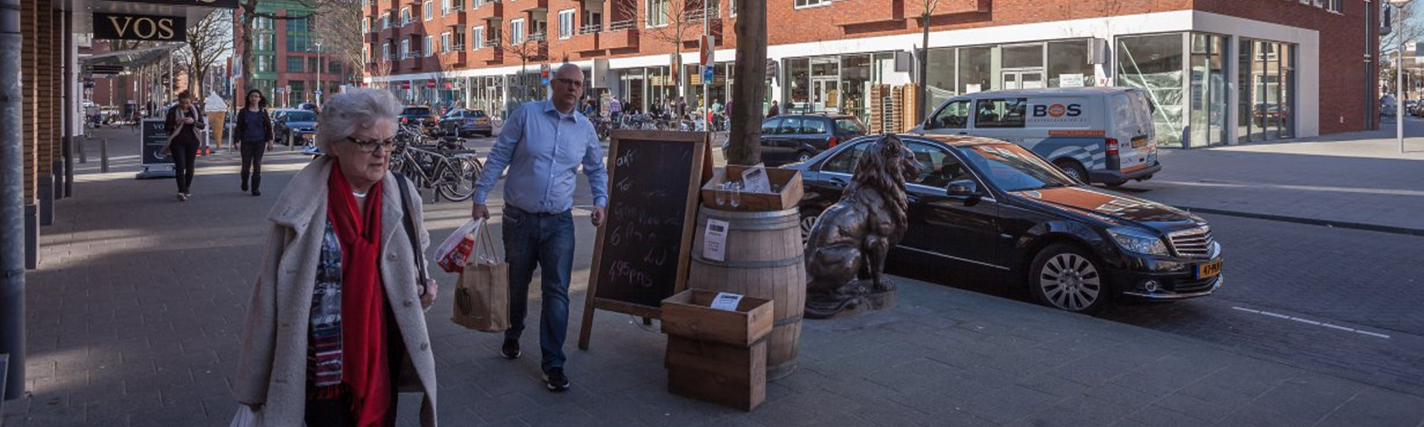 Lusthofstraat<br>dé winkelstraat van Kralingen