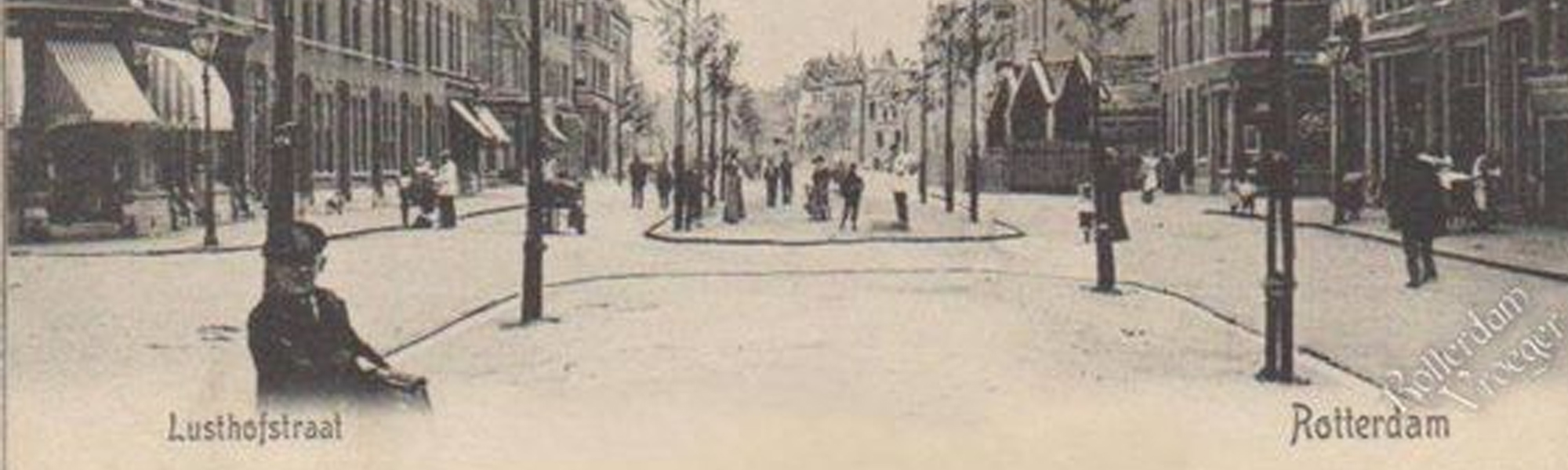 Lusthofstraat<br>dé winkelstraat van Kralingen
